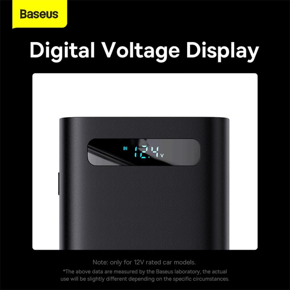 Автомобильный инвертор BASEUS Super Si Inverter 500 Вт 220 В CN/EU с чистой синусоидой Черный (CGNB000101) - фото 8 Автомобильный инвертор BASEUS Super Si Inverter 500 Вт 220 В CN/EU с чистой синусоидой Черный (CGNB000101) - фото 8