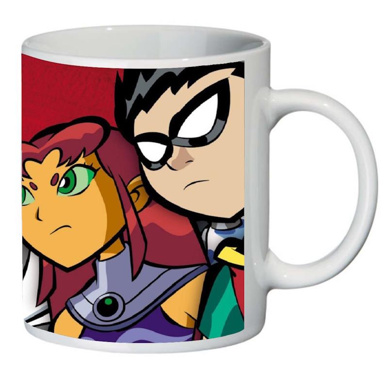 Чашка с принтом Юные титаны TT-0018 (2181713254)