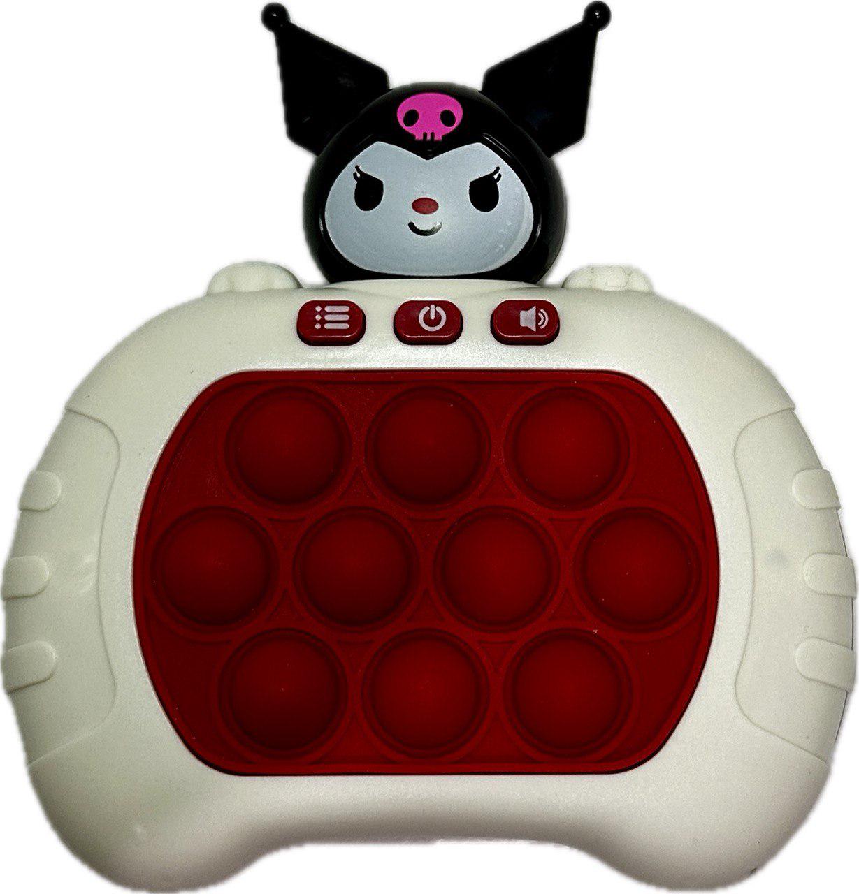 Іграшка електронна 696 Toys Quick Push Pop It 4 режими гри Червоний (QPPI9)