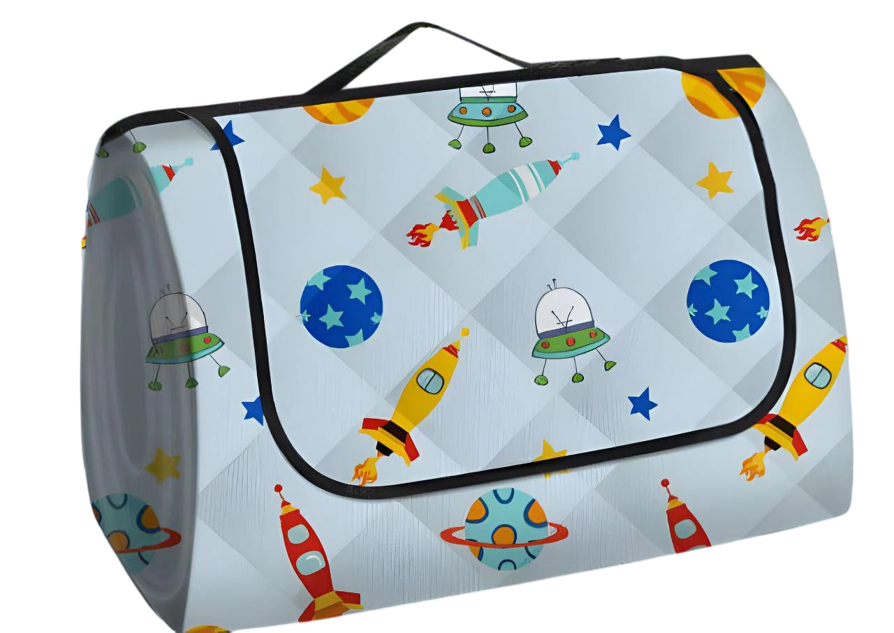 Коврик детский для пикника складной с водоотталкивающим покрытием и ручкой 200х200 см (22630220)