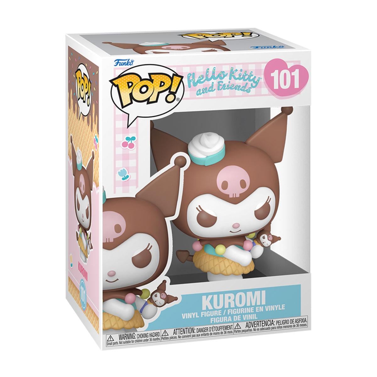 Дитяча ігрова фігурка Funko POP колекційна Hello Kitty Kuromi Аніме персонаж (83695)