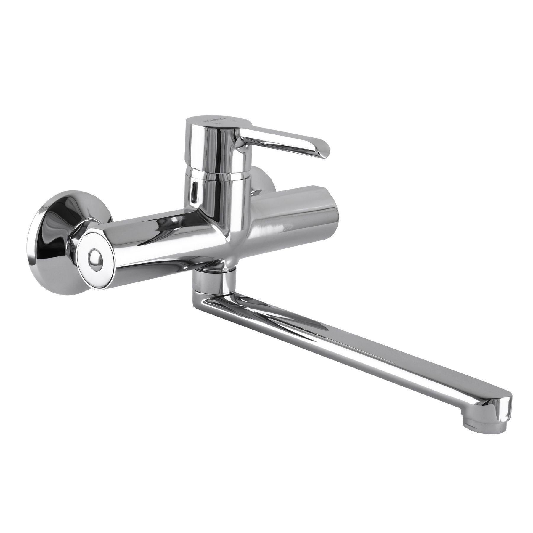 Смеситель для кухни из стены DOMINO PRESTIGE DPS-104 Хром (22587)