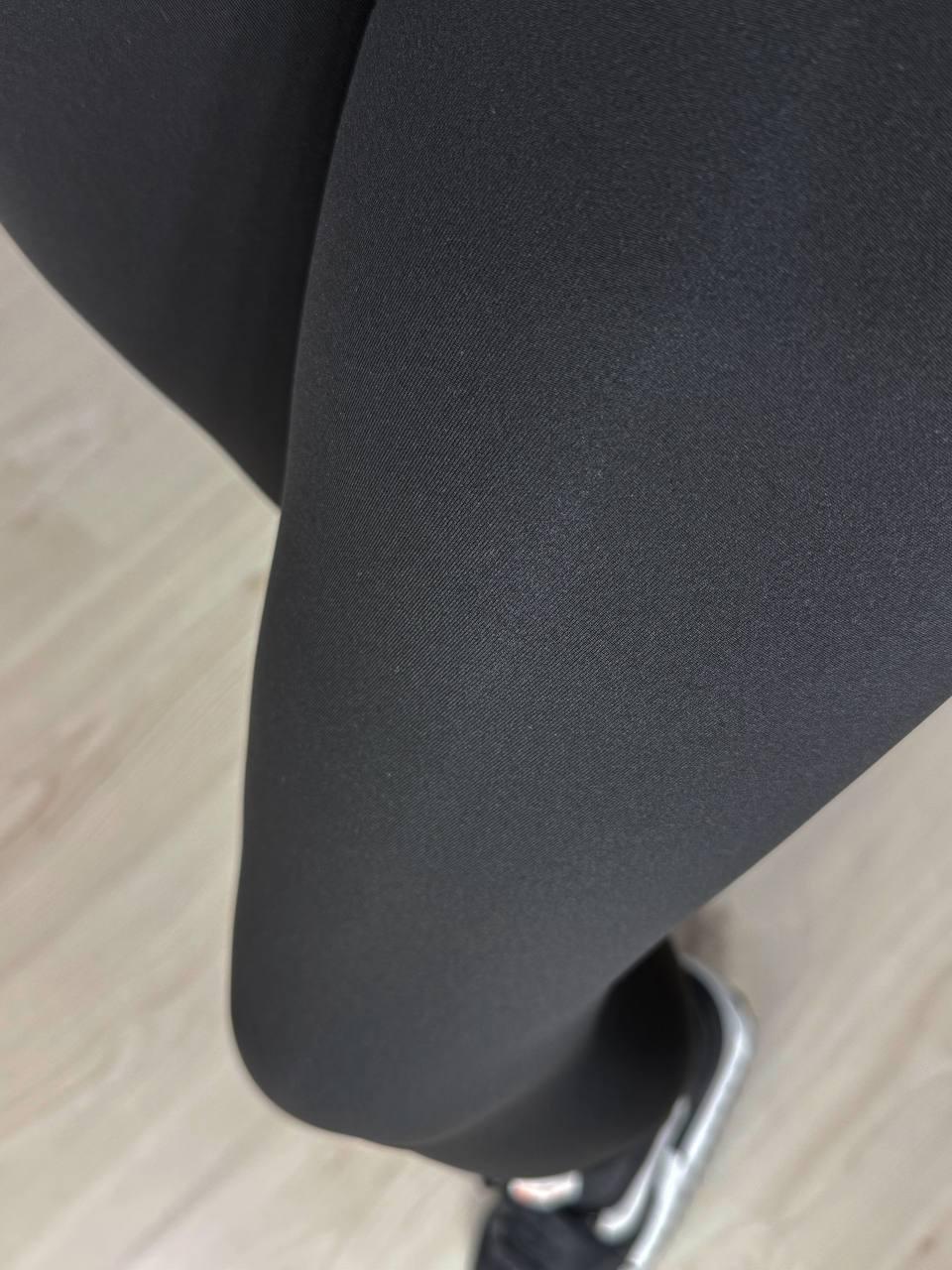 Лосини жіночі Ластівка 705-1 дайвінг з широким утягуючим поясом 3XL Чорний (4929) - фото 8 Лосини жіночі Ластівка 705-1 дайвінг з широким утягуючим поясом 3XL Чорний (4929) - фото 8