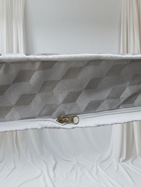 Топпер-матрас ортопедический для дивана или кровати в сером чехле с фиксаторами для хранения 8 см 50х190 см - фото 3