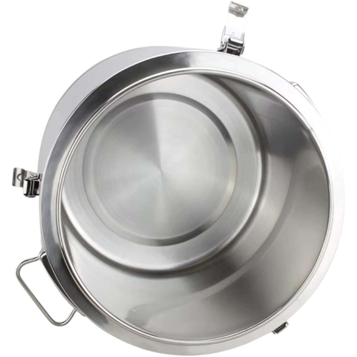 Термокастрюля пищевая A-PLUS из нержавеющей стали для транспортировки пищи 32 л (2209) - фото 5