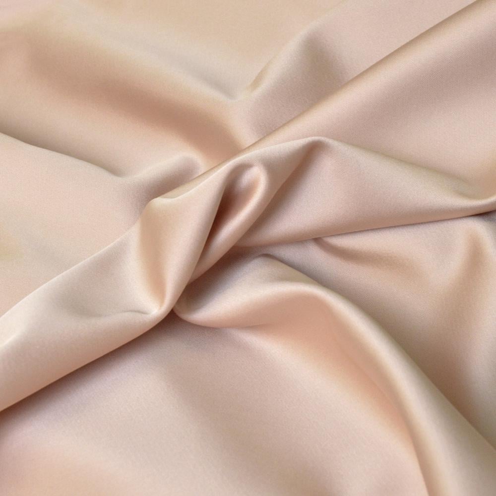 Ткань костюмная атласная Scarlett V-66 Беж (10043)