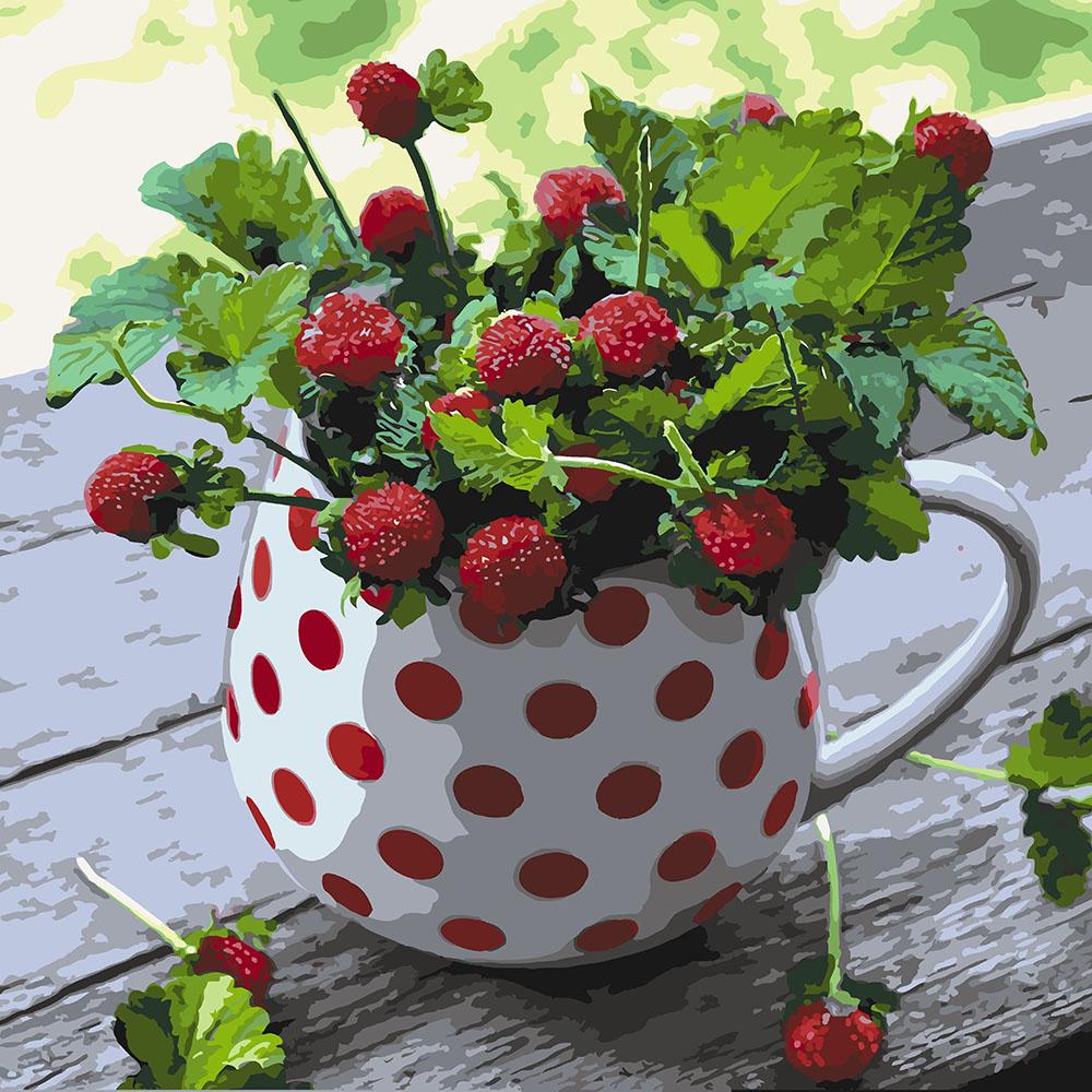 Картина по номерам Идейка "Лето в кувшине" 40х40 см (KH5567)