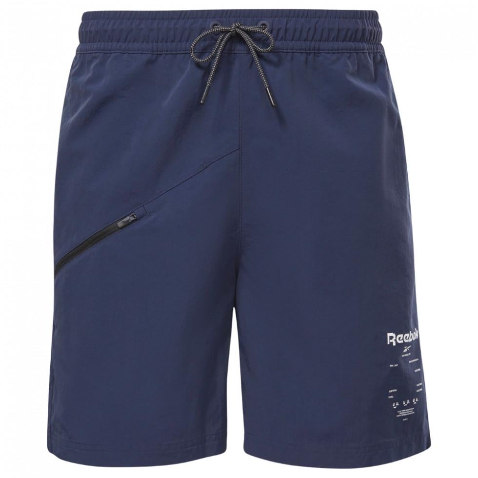 Шорты мужские Reebok ROAD TRIP WOVEN GS9217 M Синий - фото 1 Шорты мужские Reebok ROAD TRIP WOVEN GS9217 M Синий - фото 1