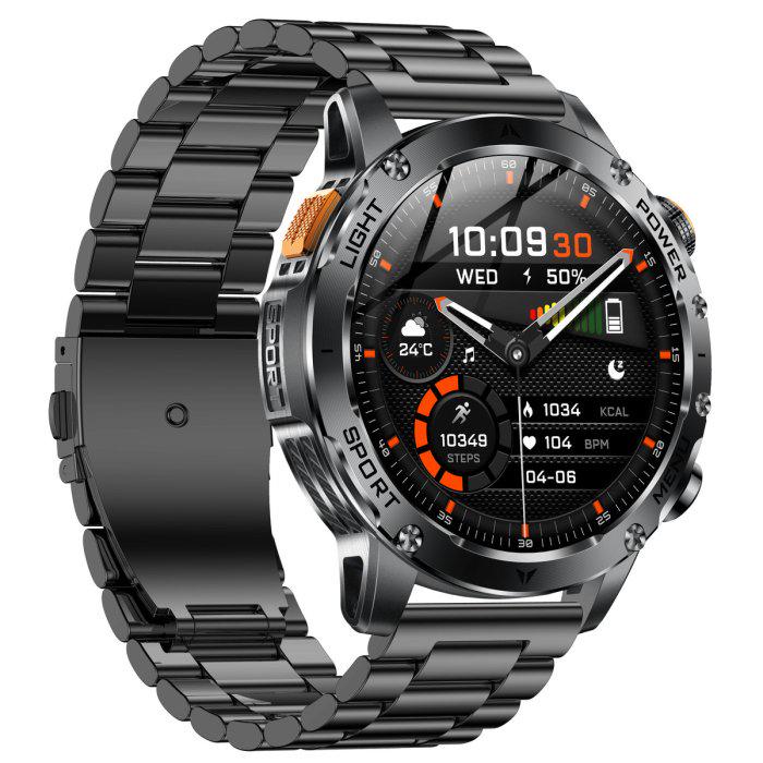 Смарт-годинник UWatch Smart Power Ultra Black Steel (2052) - фото 7 Смарт-годинник UWatch Smart Power Ultra Black Steel (2052) - фото 7