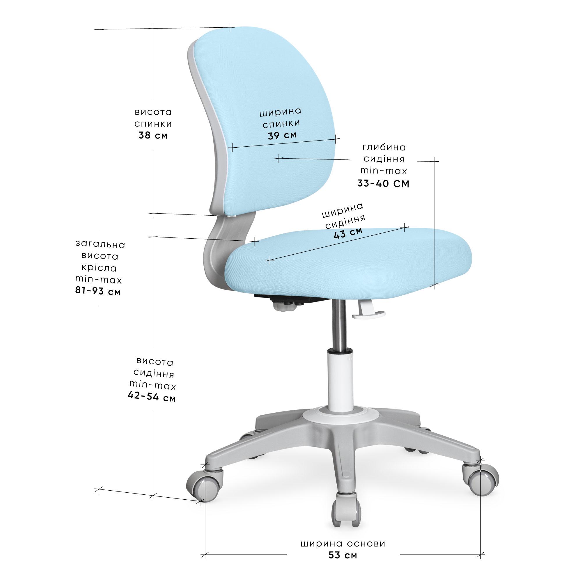 Детское кресло Evo-kids Limpi Blue (Y-212 KBL) - фото 4