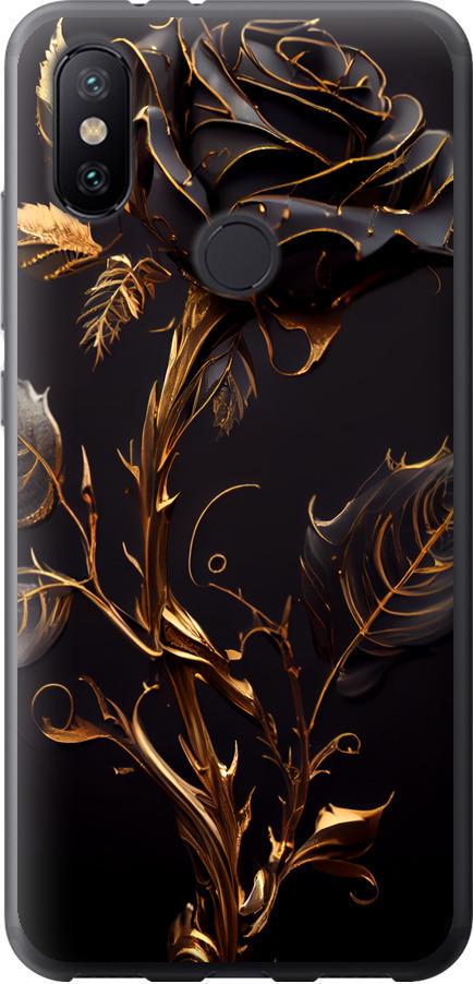 Чохол на Xiaomi Mi A2 Троянда 3 (5552u-1481-42517)