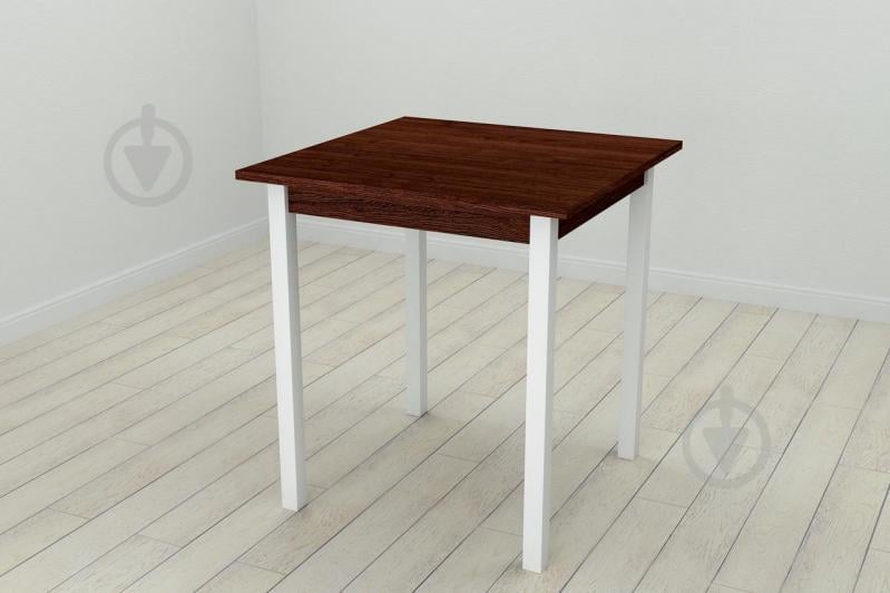 Стол кухонный Ferrum-decor Диего 75x70x70 Белый ДСП Венге 16мм (DIE0031) Стол кухонный Ferrum-decor Диего 75x70x70 Белый ДСП Венге 16мм (DIE0031)
