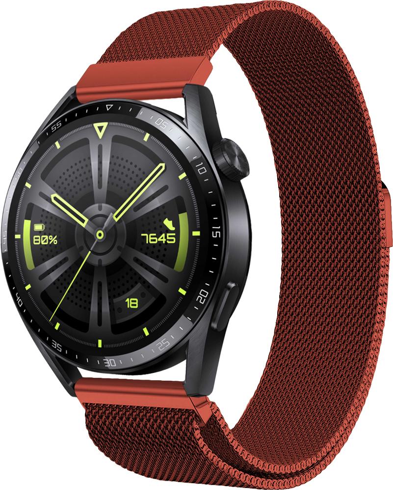 Ремешок Миланская Петля Milano для Huawei Watch GT3 46 мм Red (26131)