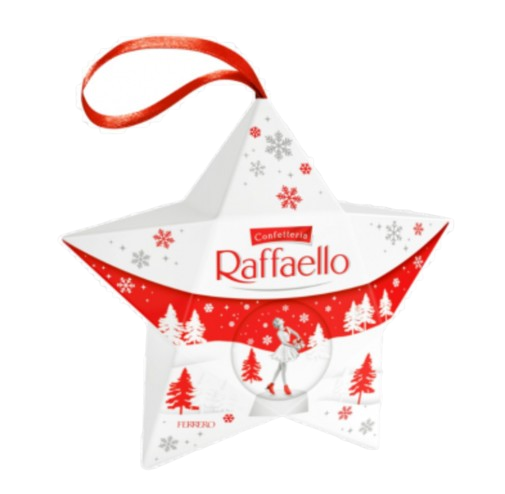 Конфеты новогодние Ferrero Raffaello Star 40 г (2418091230)