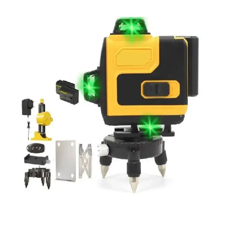 Лазерний нівелір акумуляторний 4D 16-лінійний зелений рівень LUX (29031648) - фото 2 Лазерний нівелір акумуляторний 4D 16-лінійний зелений рівень LUX (29031648) - фото 2