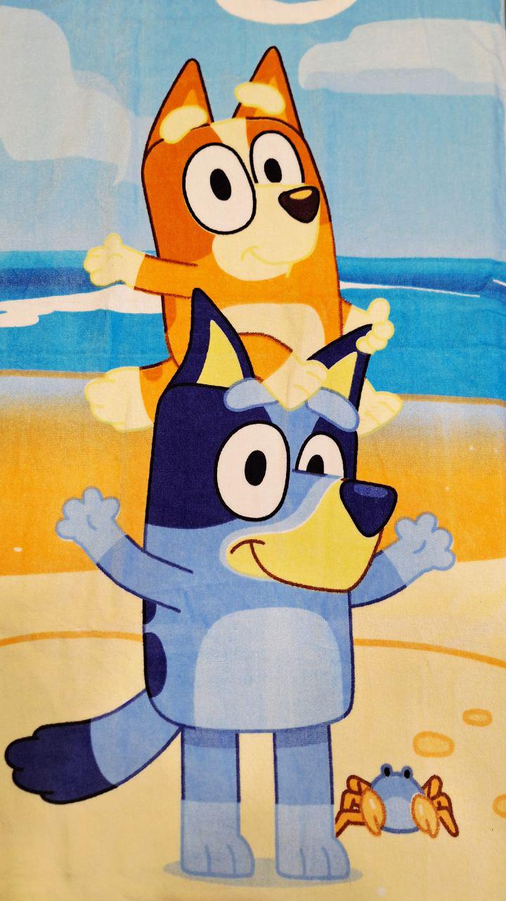 Полотенце банное велюр-махра Bluey 60х120 см (2082)