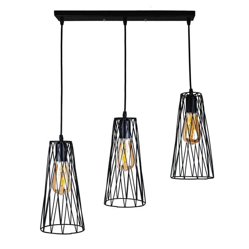 Люстра подвесная Light House LS-17195F-3 500 Черный