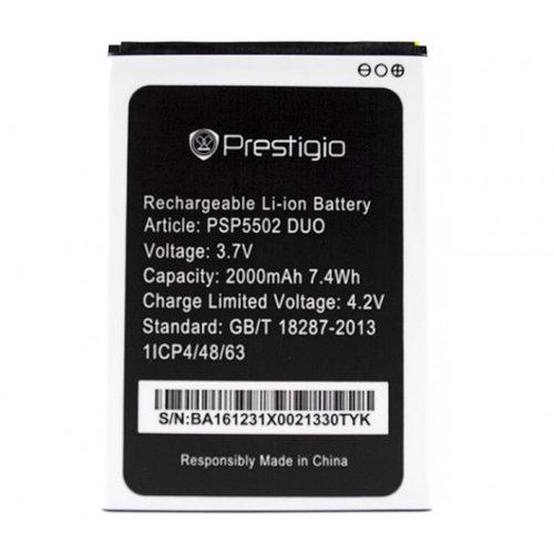 Акумулятор Prestigio 5502 Duo/PSP3506/PSP3507 2000 mAh (000021637) Акумулятор Prestigio 5502 Duo/PSP3506/PSP3507 2000 mAh (000021637)