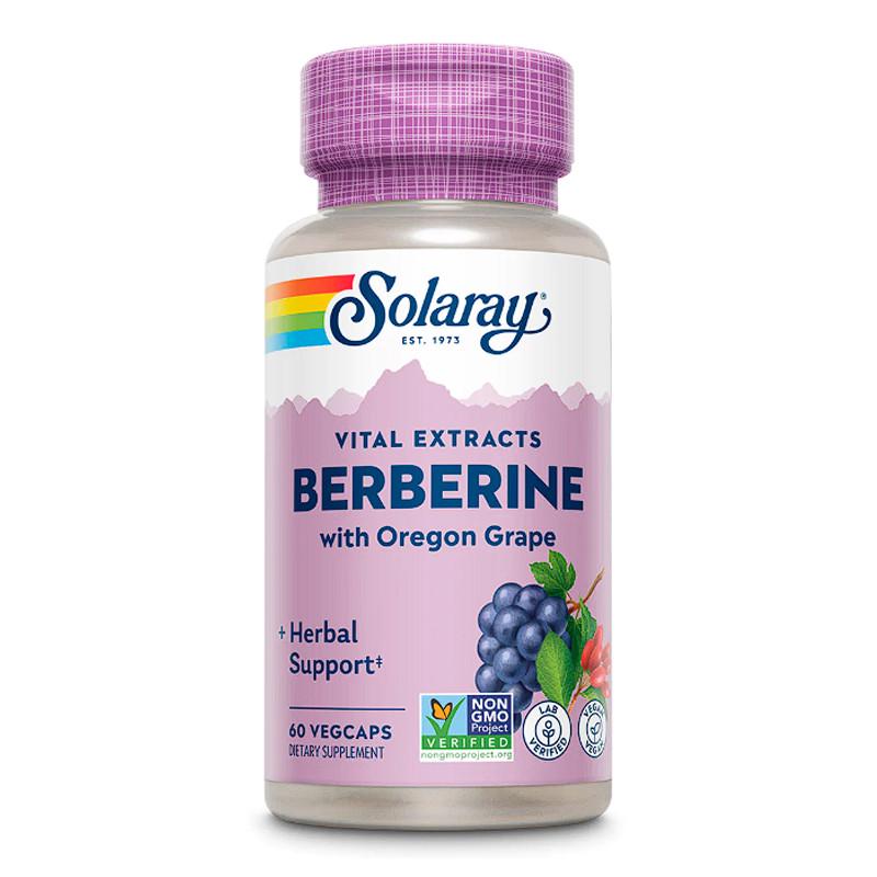 Берберин Solaray Berberine Root Extract 60 вега-капс. (19377-01)