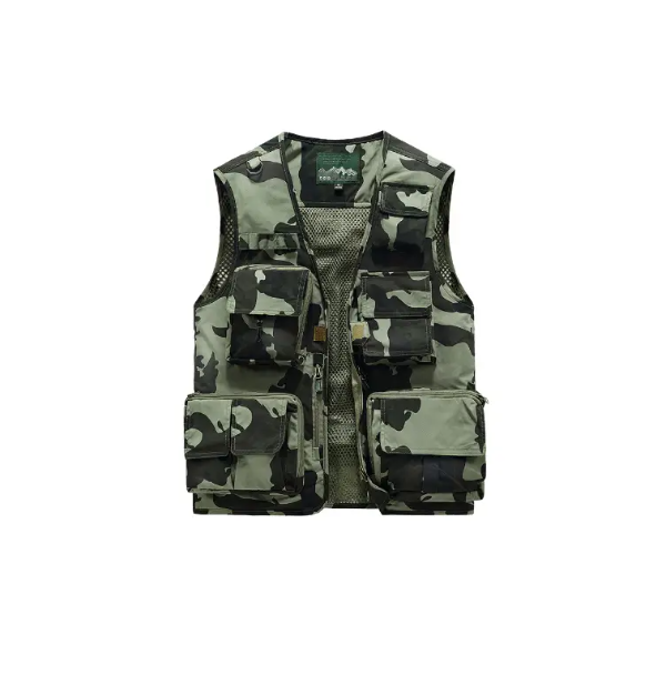 Жилет JP для охоты/рыбалки/туристов/фотографов S Камуфляж (04479) - фото 4