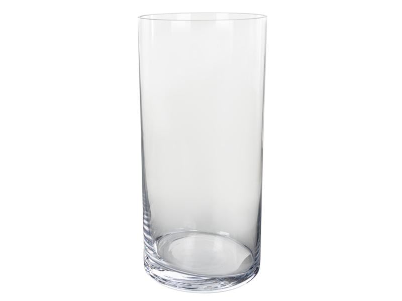 Ваза скляна Lefard Cylinder 40х19 см Прозорий (804-132)