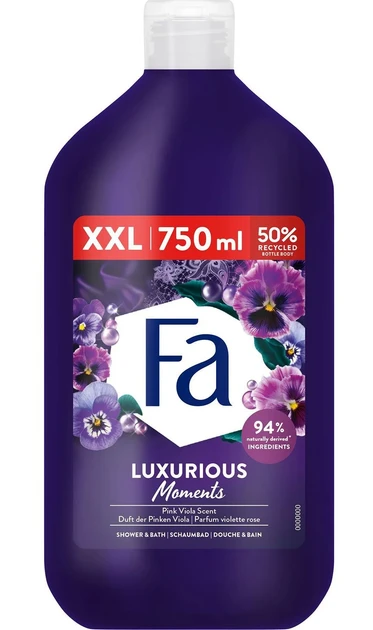 Гель для душа Fa Luxurious Moments с ароматом розовой фиалки 750 мл Гель для душа Fa Luxurious Moments с ароматом розовой фиалки 750 мл