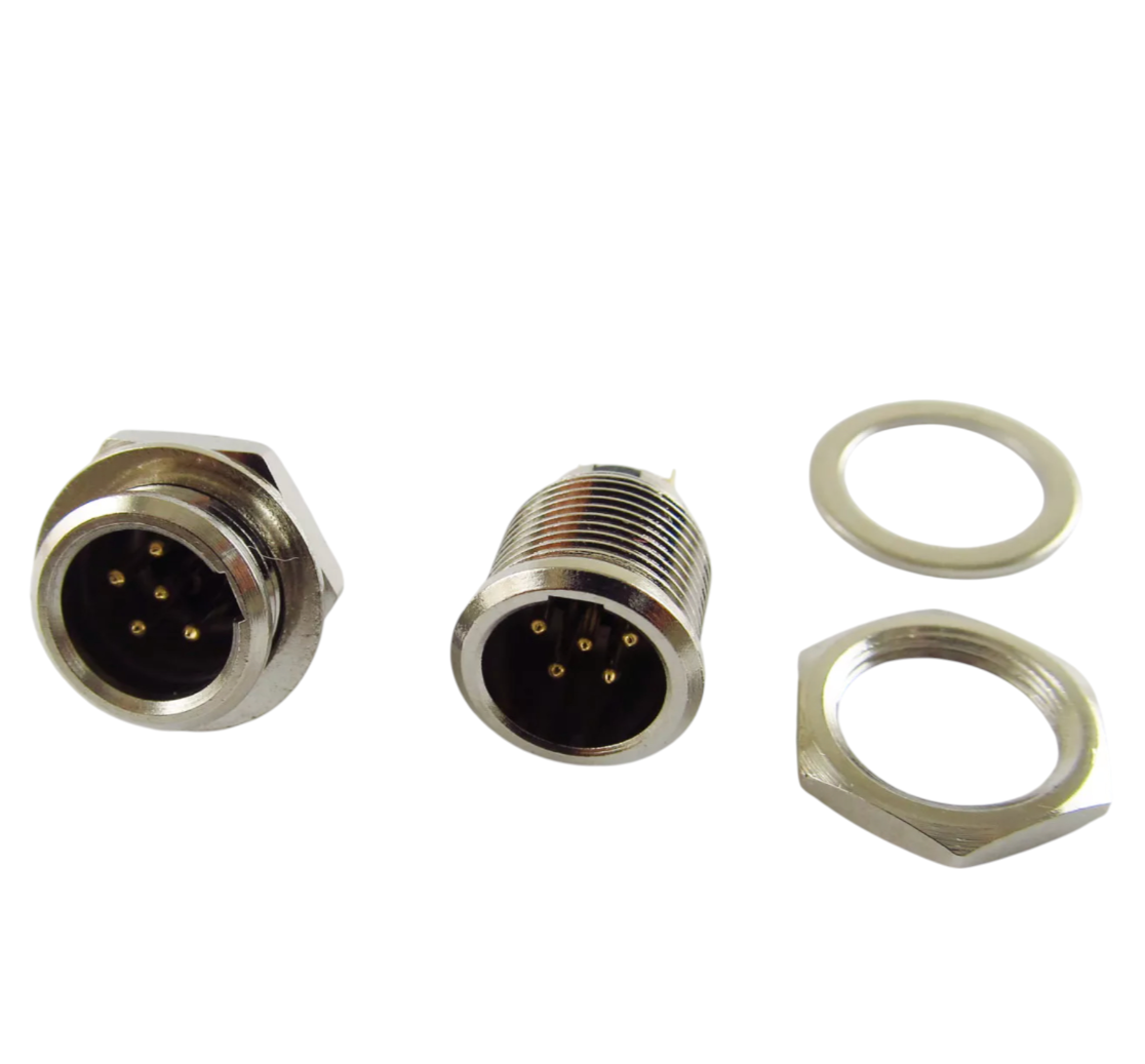 Панельний роз'єм Moco SA137-5P mini XLR 5-pin гніздо для мікрофонних і студійних під'єднань 1 шт. (000049391_2) - фото 6 Панельний роз'єм Moco SA137-5P mini XLR 5-pin гніздо для мікрофонних і студійних під'єднань 1 шт. (000049391_2) - фото 6