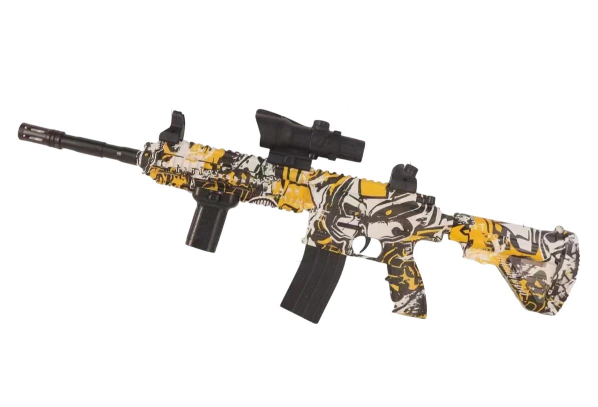 Игрушечный автомат М416 с аккумулятором/стреляет шариками орбизами электрический (2024110709)