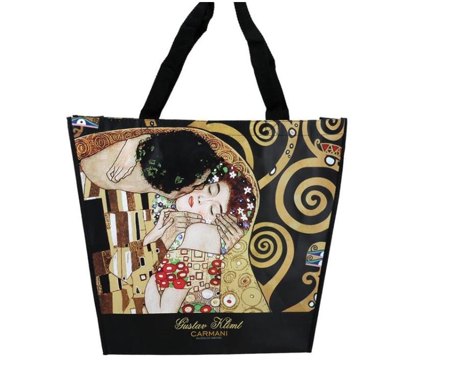 Сумка Carmani Г. Клімт Поцілунок 46х11х38 см (021-9007)