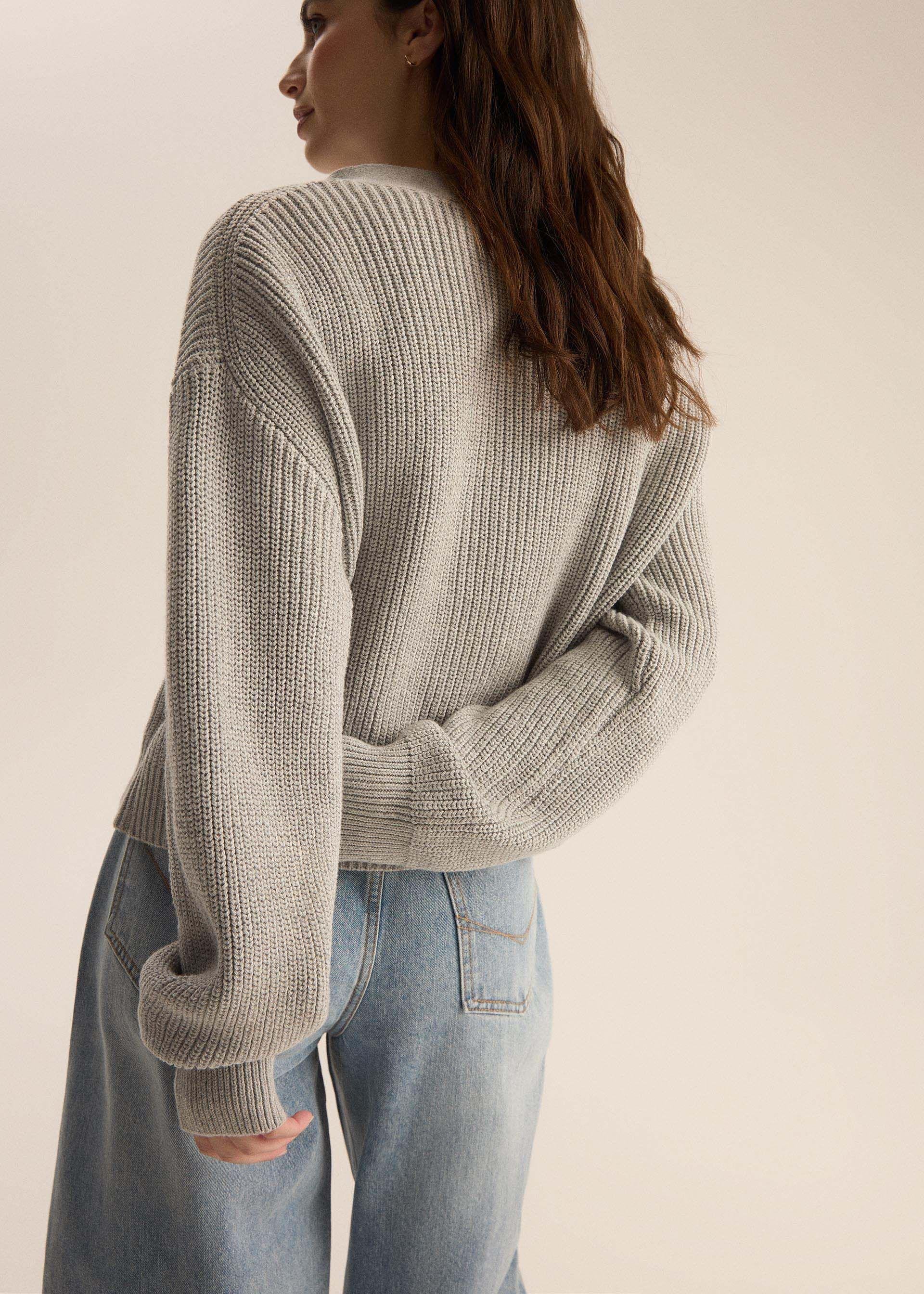 Кардиган жіночий Diverse LIMPID на ґудзиках S Світло-сірий меланж (5905384179531) - фото 5 Кардиган жіночий Diverse LIMPID на ґудзиках S Світло-сірий меланж (5905384179531) - фото 5