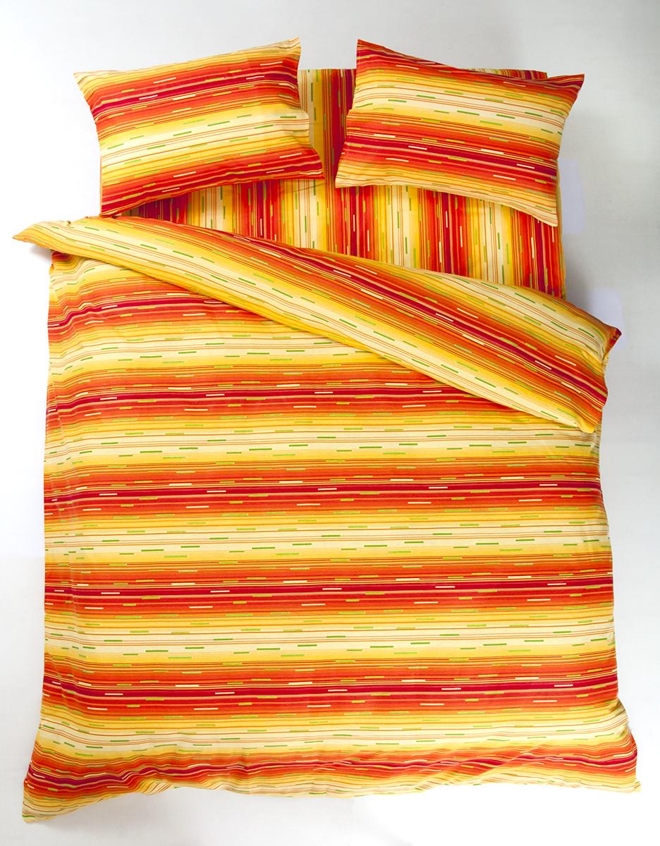 Комплект постельного белья евро Lotus Ranforce Metropolis Оранжевый (200003067)