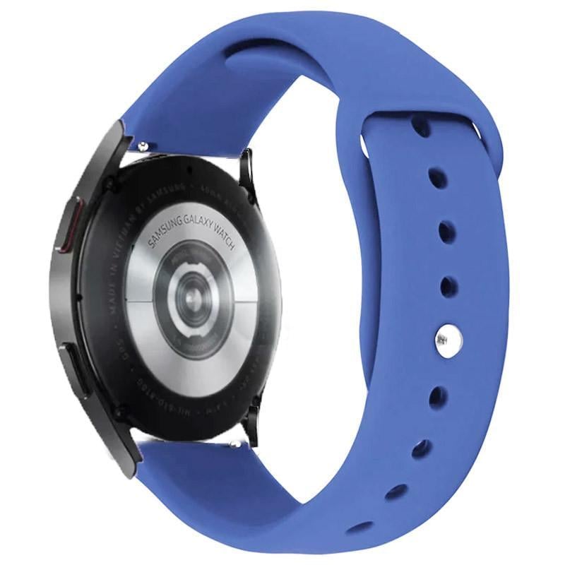 Ремінець силіконовий Sport для Smart Watch 22 мм Синій/Royal blue (00000068672_15)