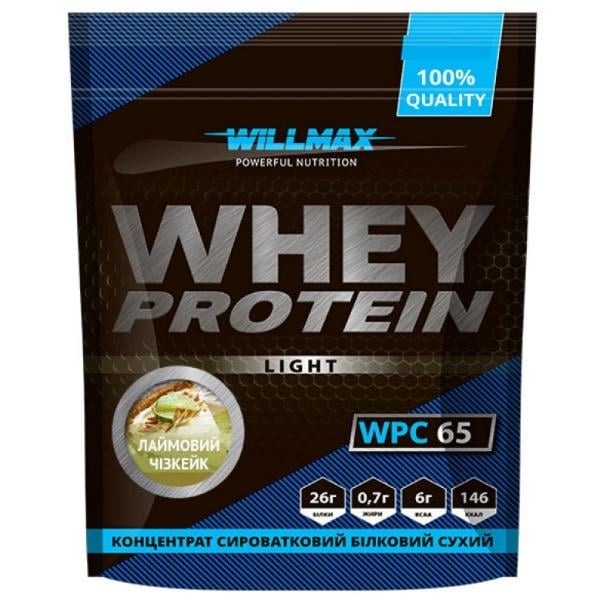 Протеин Willmax Whey Protein 65 1000 г 25 порций Lime Cheesecake (000021929)