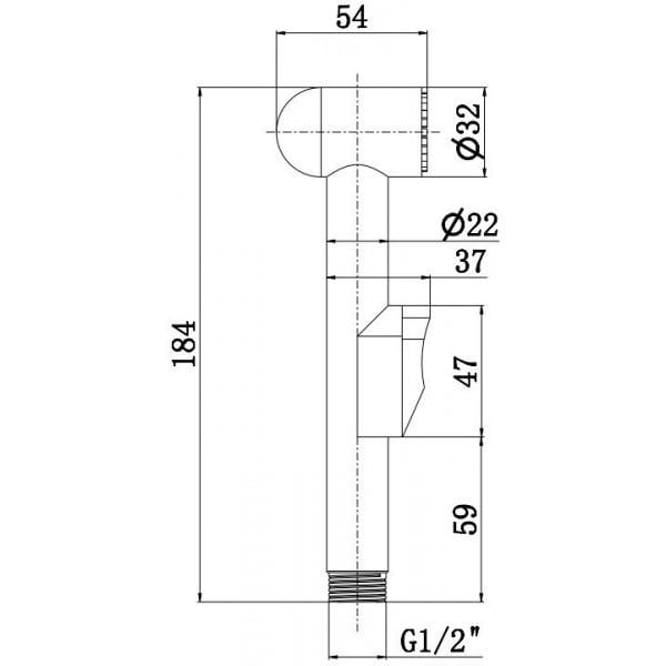 Душевая система Aqua Rodos Aquarodos Avalon (BJ-025 + AF-L3B037CP + AP-SB007CP) (АР000040008) - фото 3