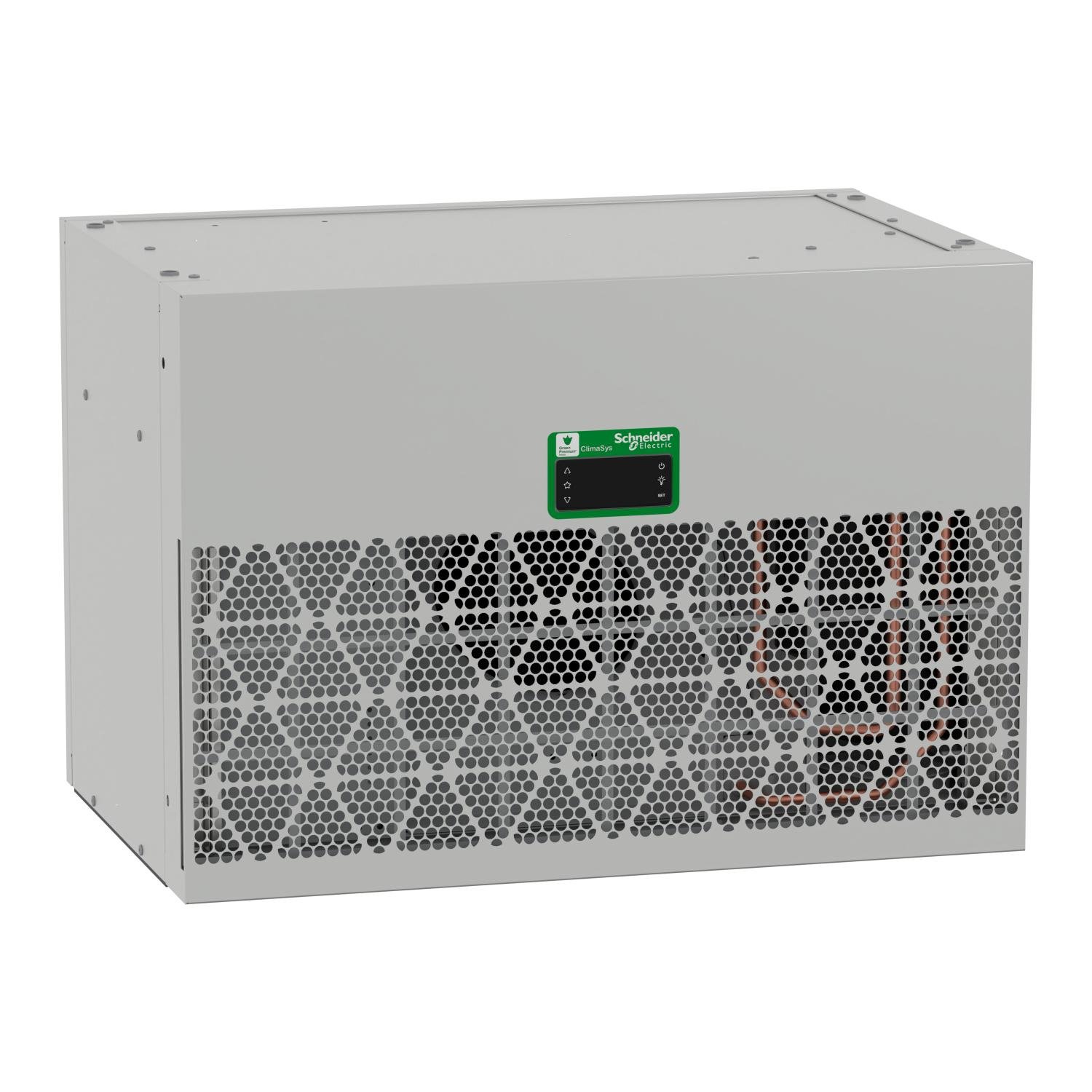 Система охлаждения Schneider Electric ClimaSys CU 1250 кВт 400 В крышу шкафа сталь IP54 для шкафа Spacial (NSYCU1K22P4RDG)