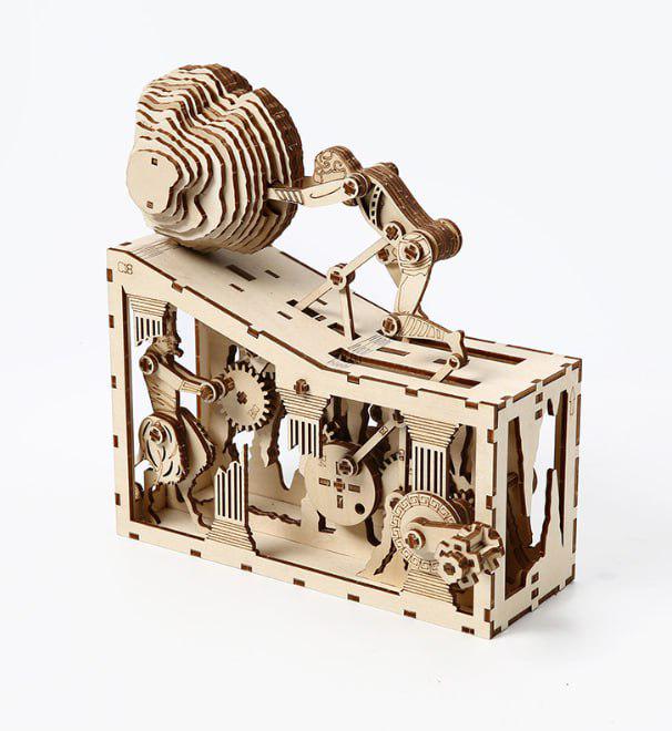Конструктор 3D Sisyphus Drive CK811 дерев'яний 314 деталей (31762458)