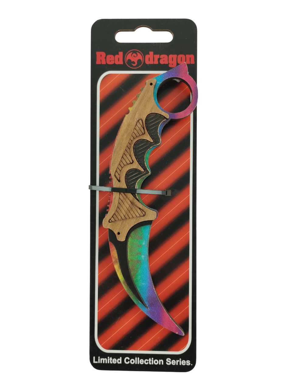 Игрушечное оружие деревянный нож Керамбит коготь (000102)