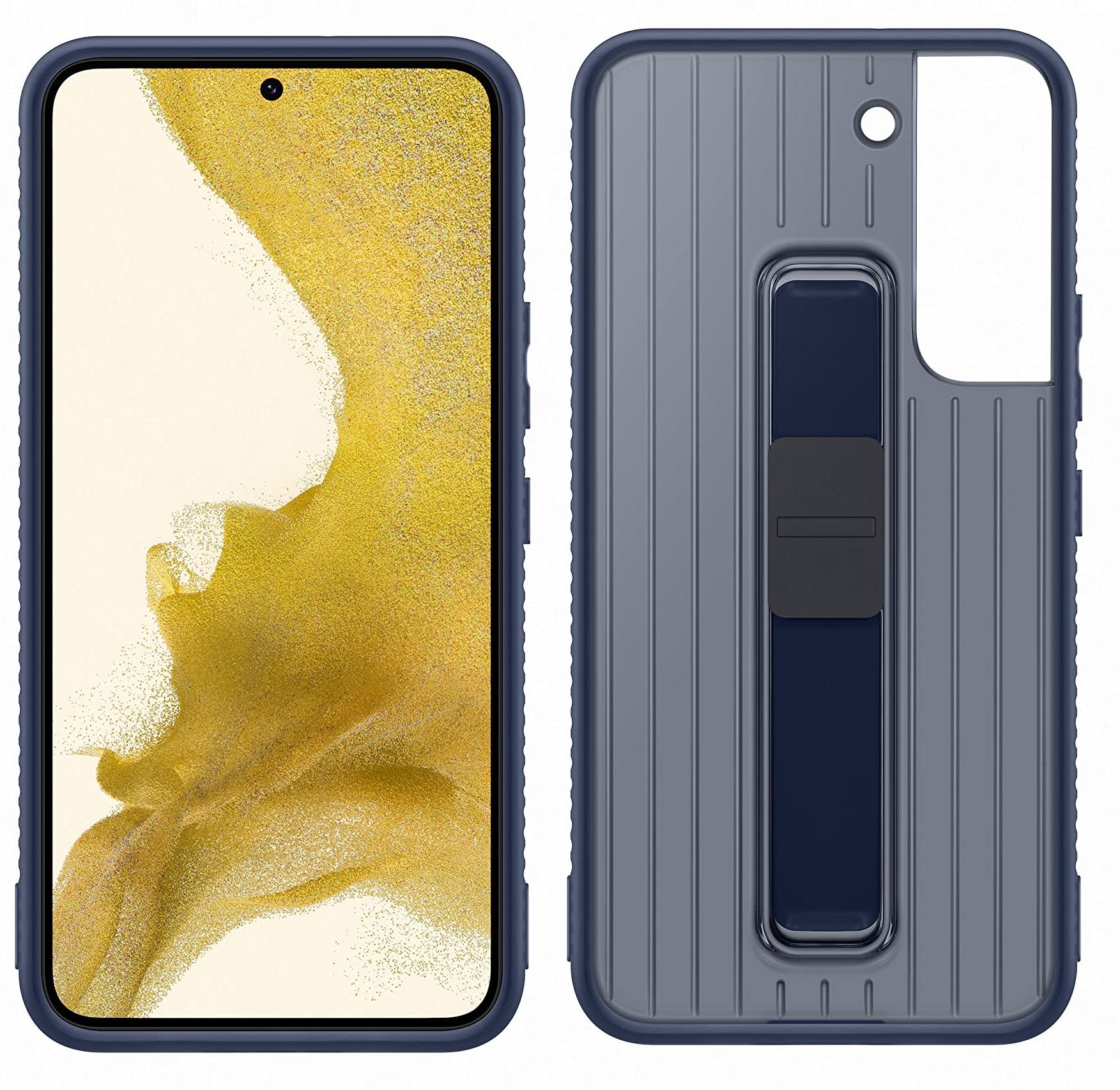 Чохол протиударний із підставкою Protective Rugged Standing Cover EF-RS901CNEGRU для Samsung Galaxy S22 (6.1") Navy - фото 11