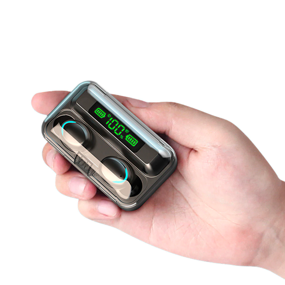 Наушники сенсорные Bluetooth с цифровым кейсом (29433614) - фото 6 Наушники сенсорные Bluetooth с цифровым кейсом (29433614) - фото 6