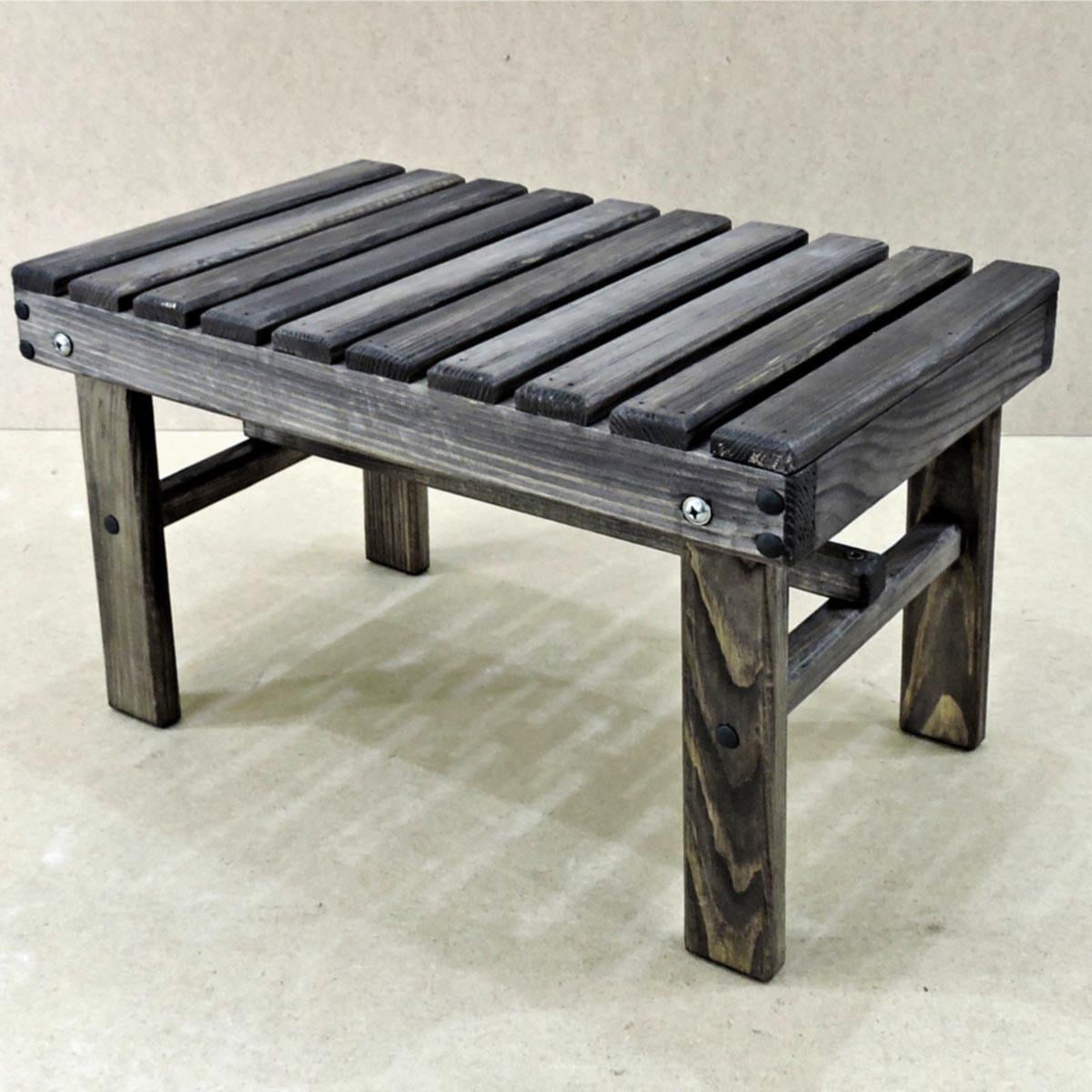 Стульчик из дерева Тилигул 50х30х30 см Мокко (ТАБ-103610)