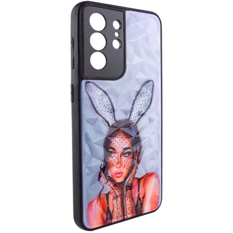 Протиударний TPU+PC Чохол Prisma Ladies для Samsung Galaxy S22 Ultra Rabbit