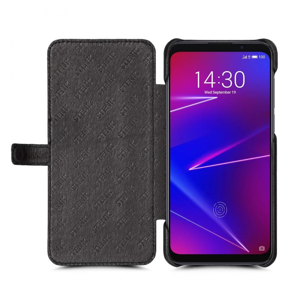 Чехол книжка Stenk Premium для Meizu 16 Черный (63206)