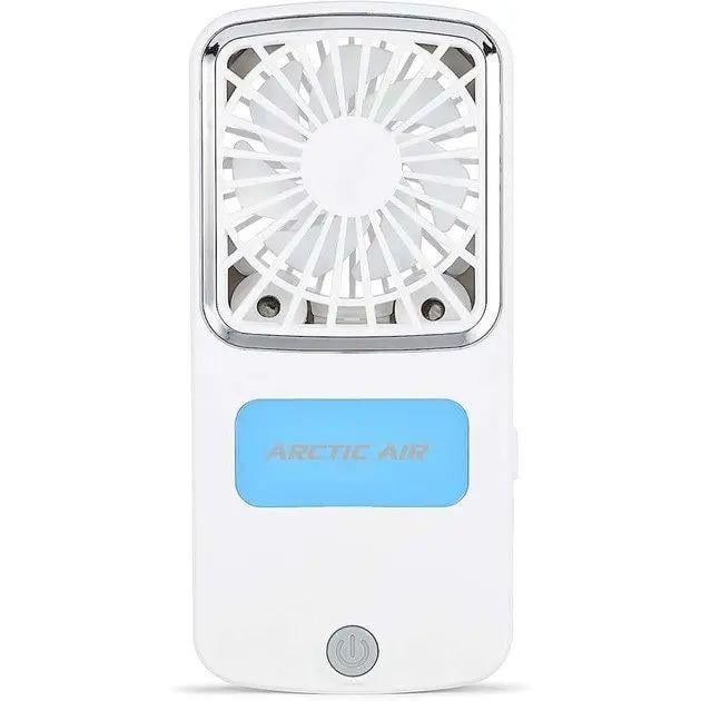 Вентилятор ручной Arctic Air Pocket Chill с 3 регулируемыми скоростями и RGB подсветкой 30 Вт Белый (opt-103985)