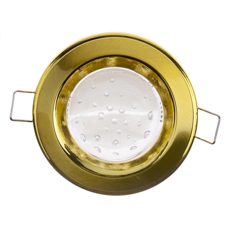 Светильник точечный декоративный Brille HDL-DS 64 SB/G + Yellow