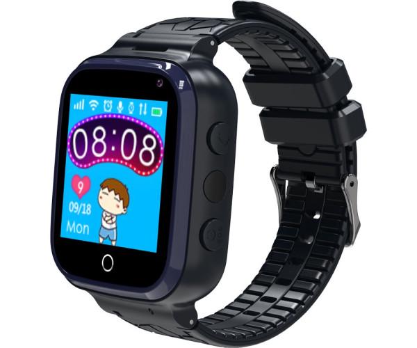 Смарт-годинник дитячий Gelius GP-PK007 Ocean з GPS трекером 350mAh IP65 Black