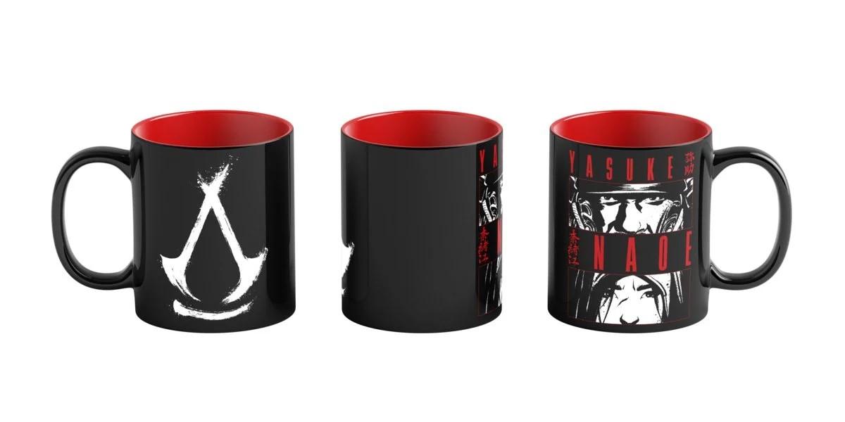 Чашка керамическая Good Loot Assassin's Creed Shadows Naoe & Yasuke Черный/Красный (5908305247616) - фото 3 Чашка керамическая Good Loot Assassin's Creed Shadows Naoe & Yasuke Черный/Красный (5908305247616) - фото 3