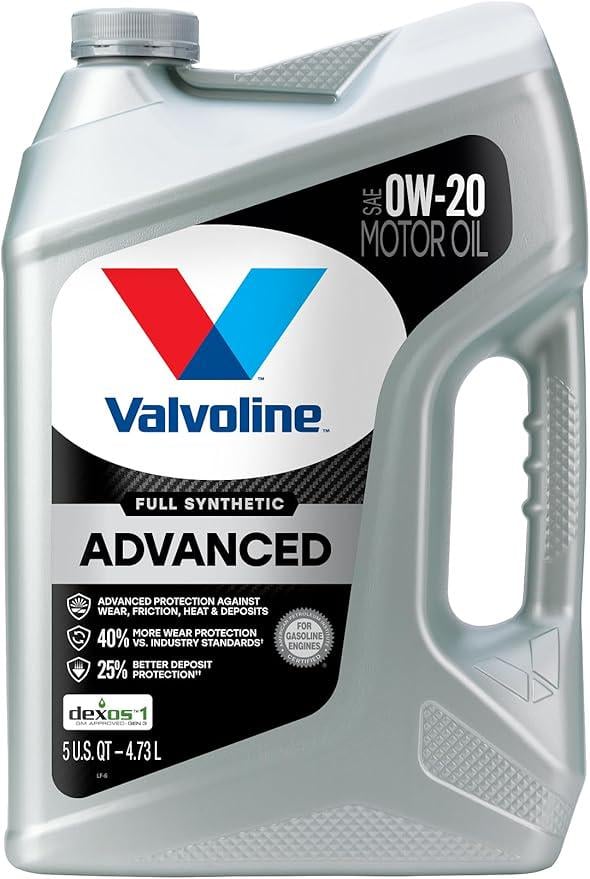 Моторна олива синтетична Valvoline Advanced SAE 0W-20 4,73 л
