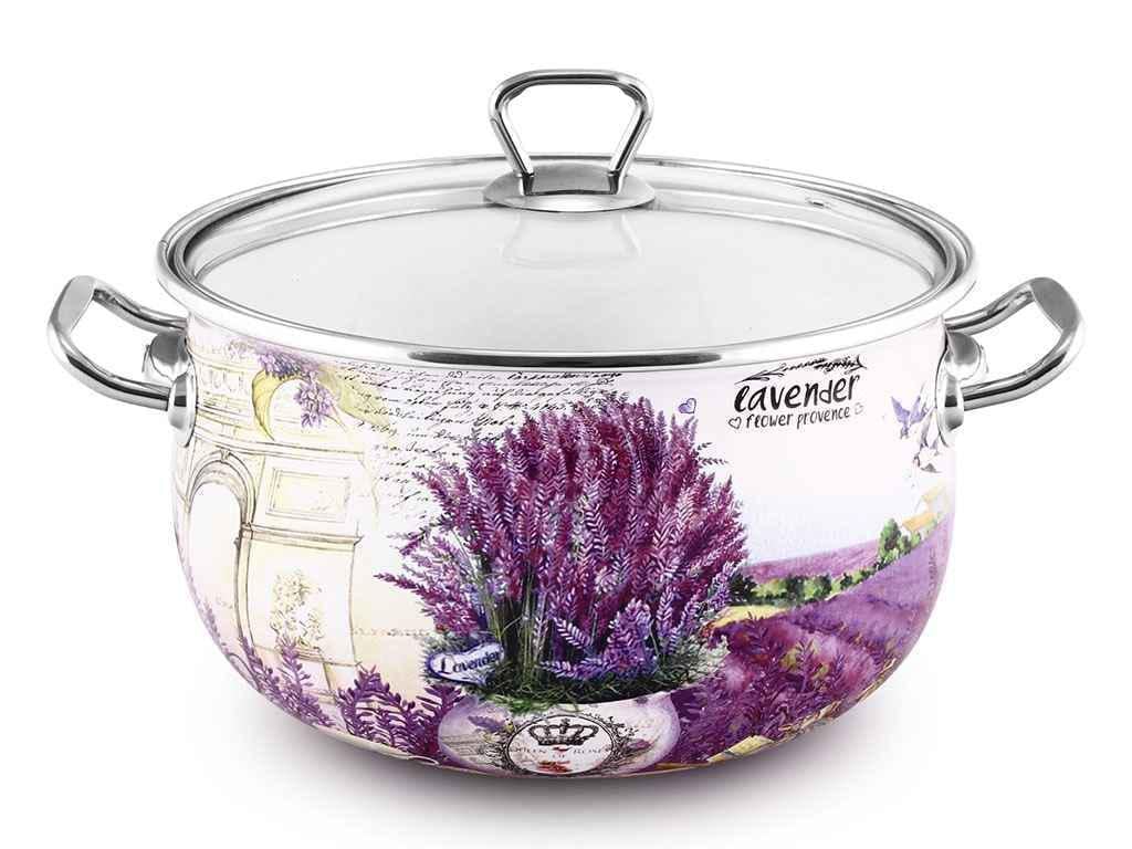 Каструля Interos Лаванда 3,1 л d 18 см (16707 Т 80732)