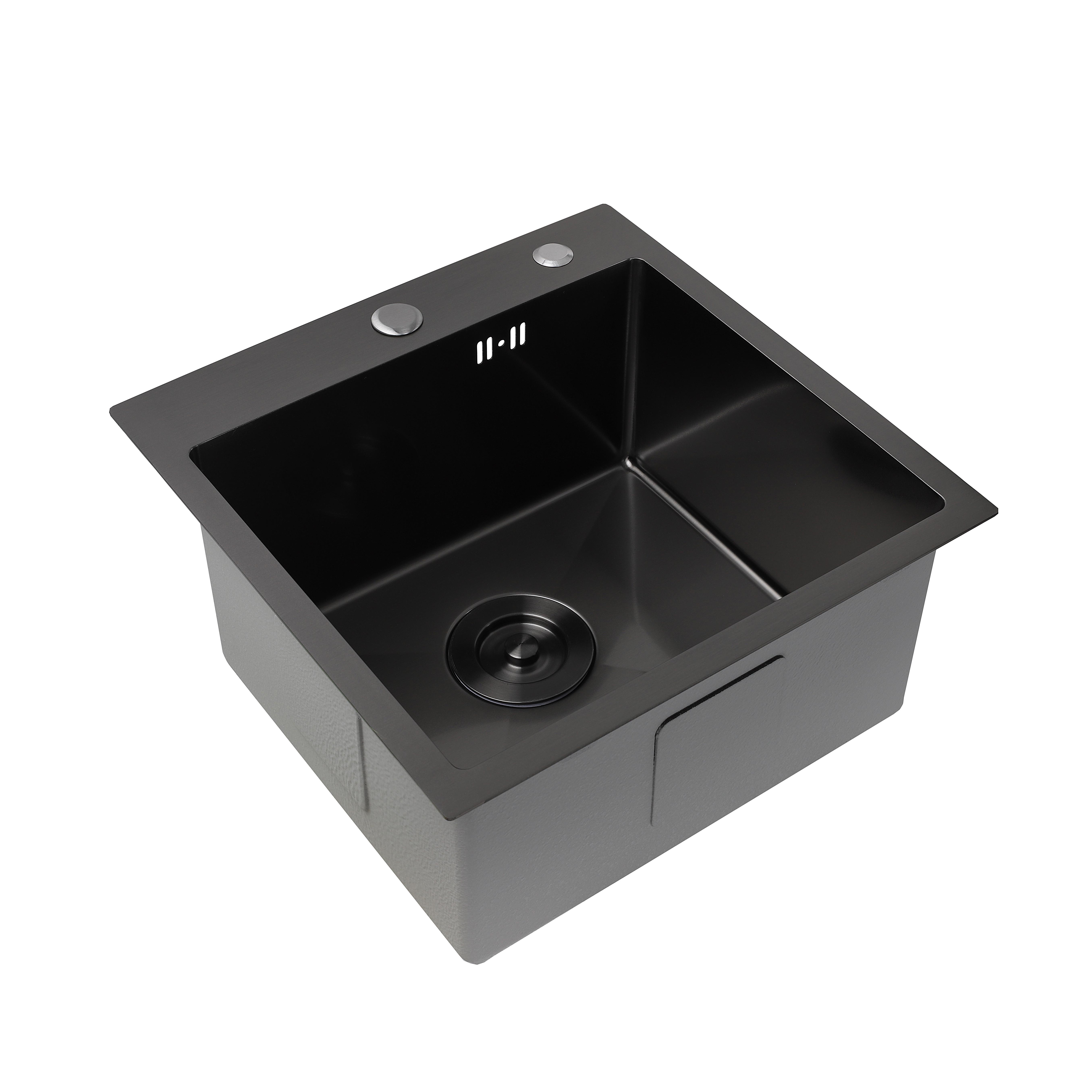 Мойка кухонная HSBB PVD 45х45/230 Черный Мойка кухонная HSBB PVD 45х45/230 Черный