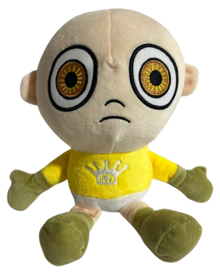 Мягкая игрушка Младенец из хоррор игры The Baby in Yellow 24 см (1741)